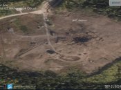 Вирва на місці шахти з ракетою "Сармат"