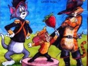 ФОТОпозитив: мама рисует шедевры на бумажных салфетках