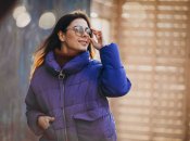 Как стильно сочетать пуховик с зимней обувью