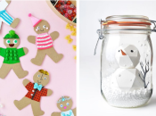 Новогодние поделки для детей в садик и школу