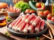 Крабовые палочки не имеют никакого отношения к настоящим крабам (фото создано с помощью ИИ)