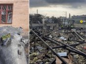 В Киеве упали обломки российских ракет