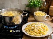 Приготовленные макароны