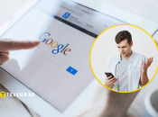 Google, мужчина с телефоном