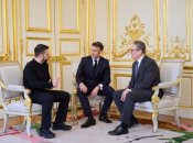 Зеленский, Макрон и Стармер