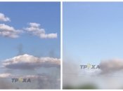 Дим у небі після удару по Миколаєву