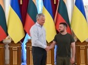 Гитанас Науседа и Владимир Зеленский