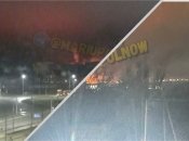 Вспыхнул масштабный пожар