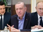 Володимир Зеленський, Реджеп Тайіп Ердоган та Володимир Путін