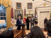 Дональд Трамп. Фото: x.com/JenniferJJacobs