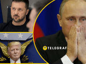 Владимир Зеленский, Владимир Путин, Дональд Трамп