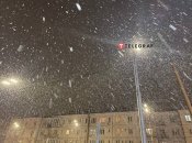 В Україну йдуть снігопади