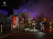 Пожар в Киеве