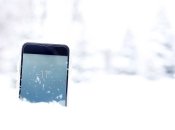 Температуры ниже нуля для батареи телефона неблагоприятны