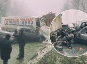 Деякі автівки рознесло вщент