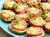 Вкуснющие кабачки с помидорами в духовке