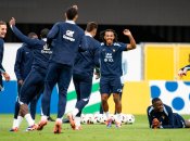 Збірна Франції на тренуванні