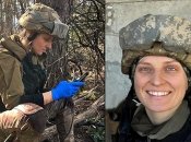 Боевой медик с позывным "Дарина"