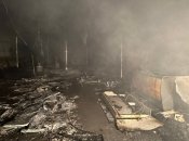 Будівля дуже сильно вигоріла