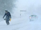 Вьюга может вызвать снежные заносы