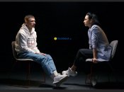 "Лелека" и автор программы "Линия сопротивления" Виктория Кушнир, скриншот с видео