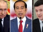 Президент Индонезии Джоко Видодо заявил, что передал послание Владимира Зеленского владимиру путину
