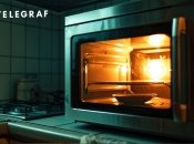 После чистки протрите микроволновку насухо (фото создано с помощью ИИ)