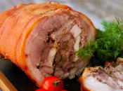 Рулет из свиной рульки