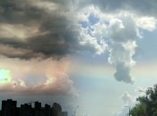 Незвичайну веселку бачили на Київщині та Дніпропетровщині