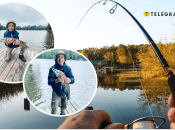 Рибалка на озері Трофейне на Київщині