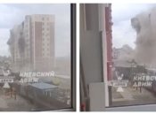 Обстріл житлових будинків в Ірпені