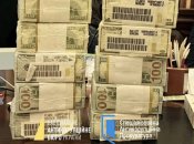 Гроші, які знайшли під час обшуків у Міндіча