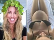 Как шевелится ребенок в животе: захватывающее видео от аргентинской модели