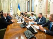 Встреча Владимира Зеленского и Томаса Баха