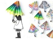 Мастер-класс: аппликация для детей Весенний дождь