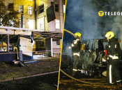 З'явилися відео моменту удару російського КАБу по центру Харкова