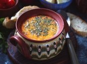 Закарпатский суп из кабачков - старинное блюдо