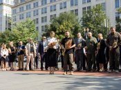 Володимир та Олена Зеленські у Вашингтоні