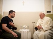 Архивное фото Зеленский и Папа Франциск