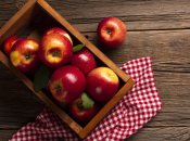 Яблоки нужно хранить в прохладном помещении, отсортировав разные сорта