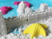 DIY: как сделать дома «лунный» песок для лепки и игр