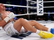 Усик оказался на настиле в пятом раунде