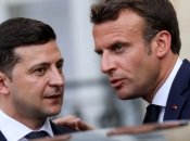 Владимир Зеленский и Эманюэль Макрон