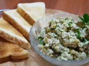 Яично-луковая закуска - кулинарный хит среди закусок