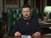 Владимир Зеленский во время видеообращения