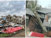 Кому-то торнадо дом едва повредил, а кому-то разрушил до основания