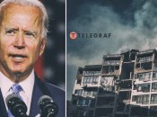 Байден осуждает россиян за удар по украинской столице