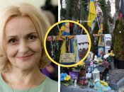 Могила Ирины Фарион