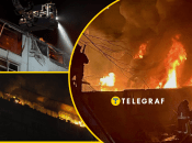 В Киеве повреждены многоэтажки в результате взрывов