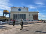 Каховская ГЭС под контролем оккупантов